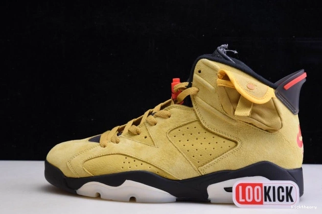 6 TRAVIS YELLOW X SCOTT JORDAN CN1084-300 AIR 0730